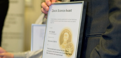 ZwickRoell Science Award 2018