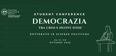 Call Student Conference “Democrazia tra crisi e nuove sfide” ottobre 2022