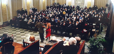 Gran pienone in Aula Magna per il secondo appuntamento  de “I Concerti dell’Ateneo Messinese”