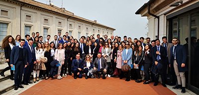 Studenti di Giurisprudenza e di Scienze Politiche in visita alla Corte Costituzionale, Camera e Senato