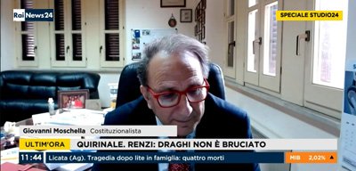 RaiNews24, l'intervista al prof. Moschella sull'elezione del Presidente della Repubblica