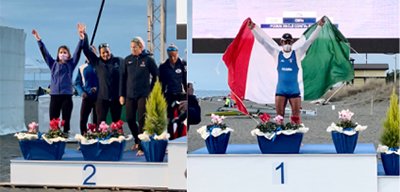 Ficarra conquista di nuovo l’oro nel beach sprint dell’European Rowing Coastal Challenge 2021, argento per la Condurso